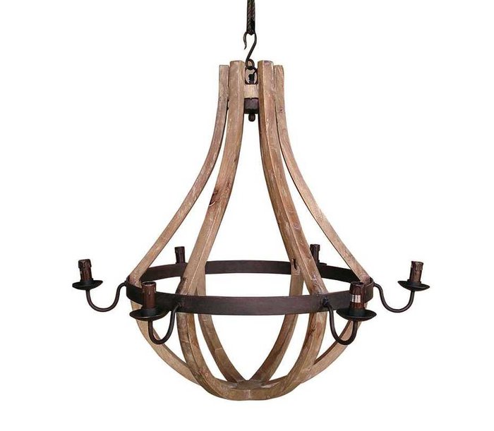 Люстра "Rustic Wood Ring"