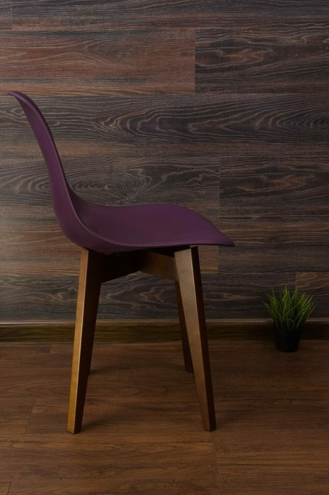 Стул Сашш фиолетово-коричневого цвета - лучшие Обеденные стулья в INMYROOM