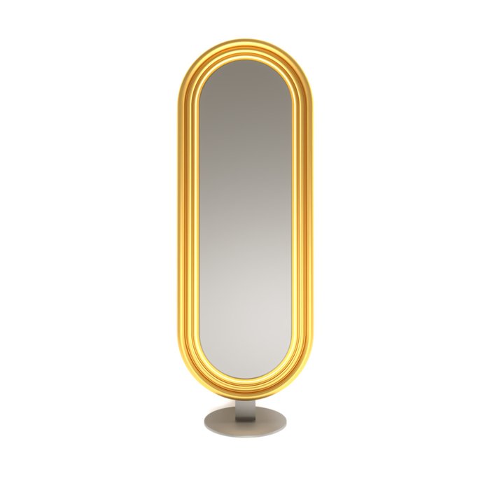 Овальное   зеркало Оnda rettangolo в декоративной раме