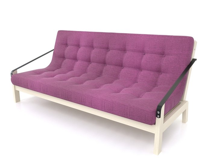 Диван-кровать Локи фиолетового цвета - купить Прямые диваны по цене 35990.0