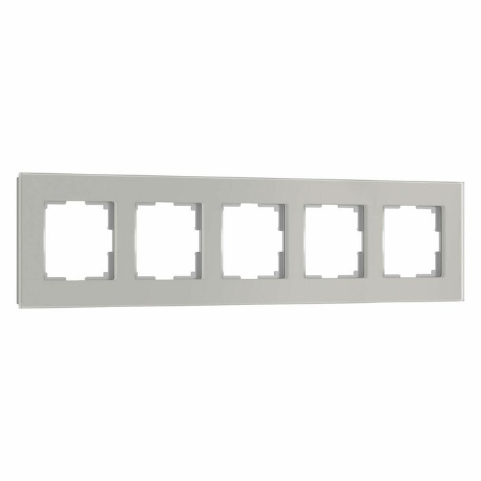 W0053117/ Рамка на 5 постов Senso (дымчатый, стекло soft-touch) W0053117 Senso дымчатый soft-touch W0053117/ Рамка на 5 постов Senso (дымчатый, стекло soft-touch) W0053117 Senso дымчатый soft-touch