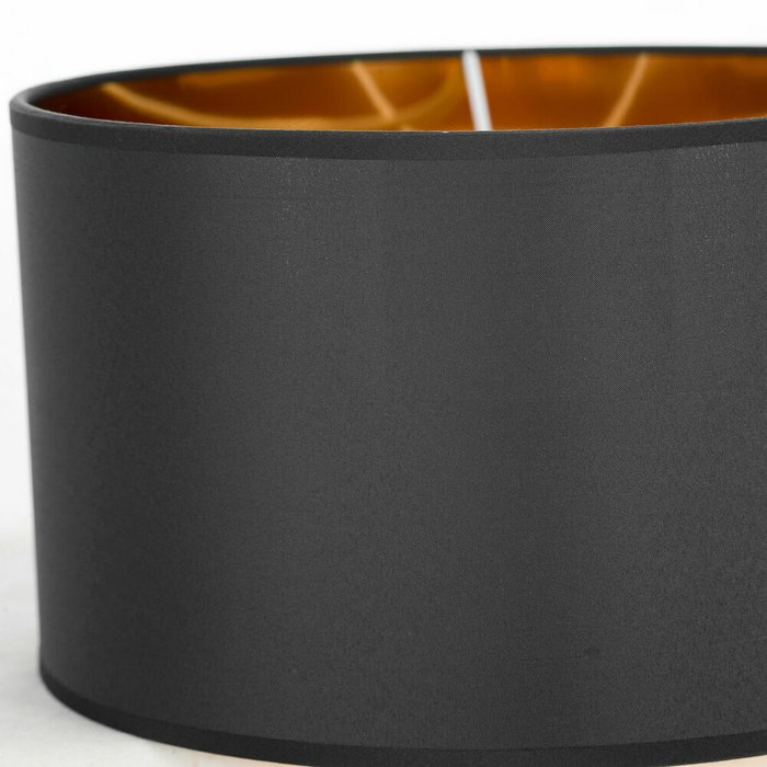 Настольная лампа Talladega LSP-0615 (ткань, цвет черный) - лучшие Настольные лампы в INMYROOM