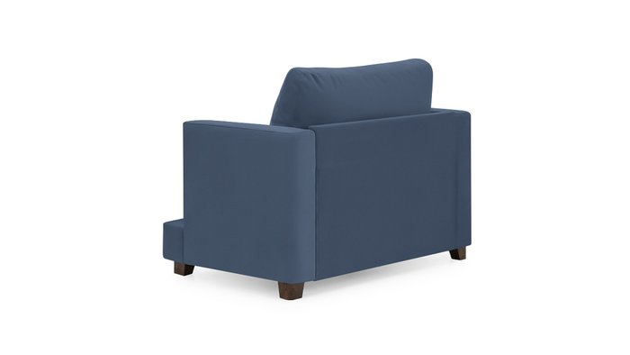 Кресло Плимут синего цвета - лучшие Интерьерные кресла в INMYROOM