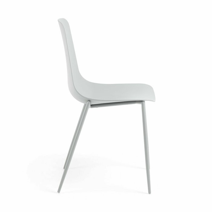 Обеденный стул WASSU светло-серого цвета - купить Обеденные стулья по цене 11990.0