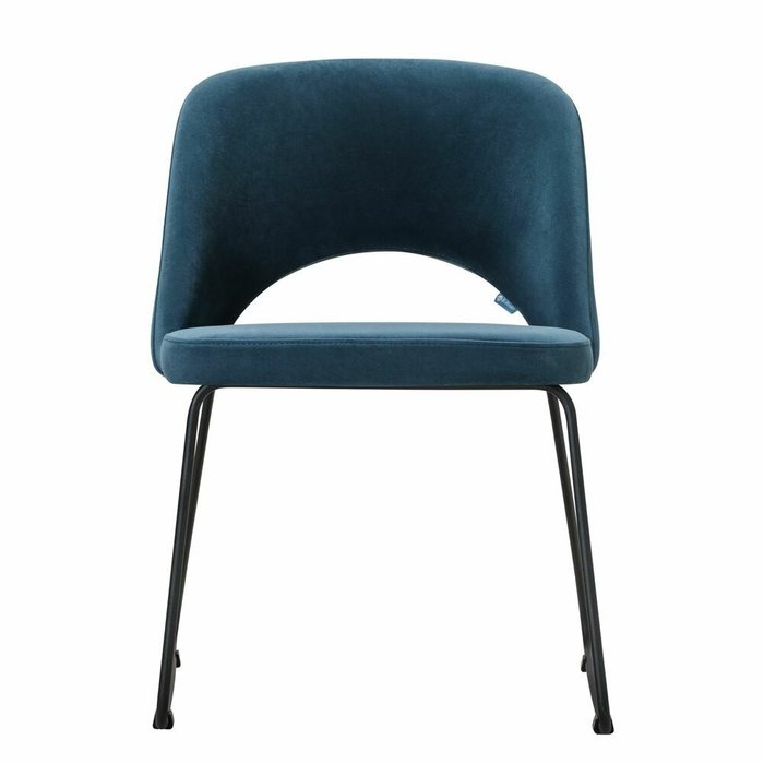 Стул Lars темно-синего цвета  - купить Обеденные стулья по цене 10990.0