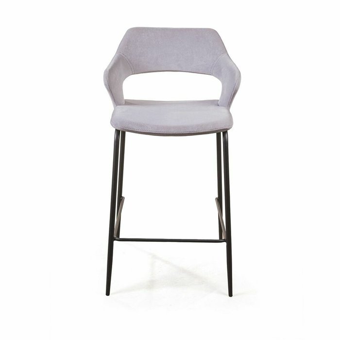 Барный стул Woddy серого цвета - купить Барные стулья по цене 16900.0