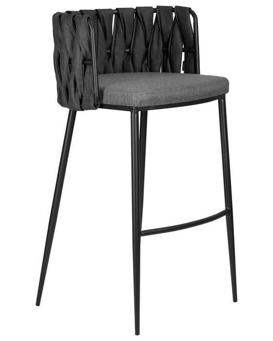 Стул барный Amelia серого цвета - купить Барные стулья по цене 17470.0