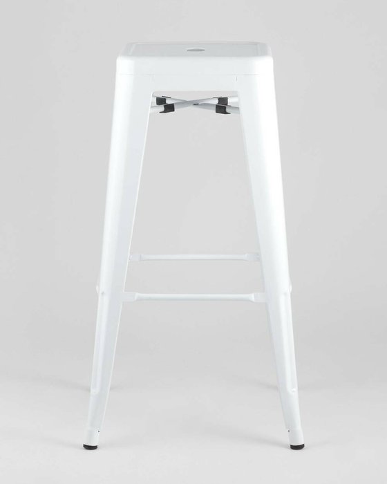 Барный табурет Tolix белого цвета - купить Барные стулья по цене 5722.0