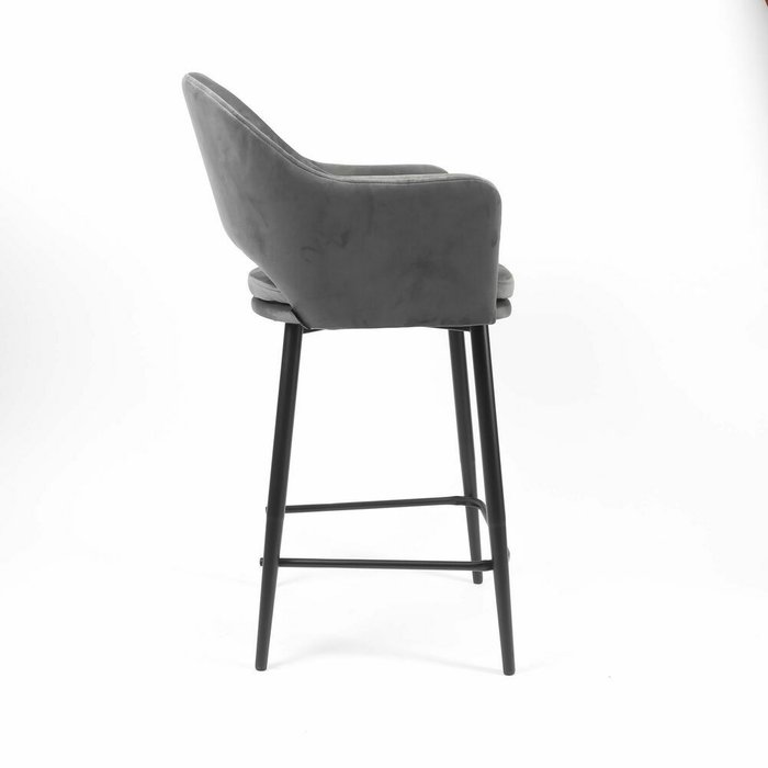 Барный стул Магриб Нью темно-серого цвета - купить Барные стулья по цене 13990.0