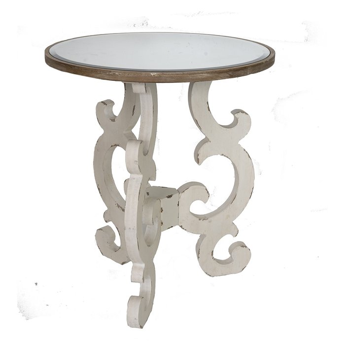 Обеденный стол с зеркальной столешницей - купить Обеденные столы по цене 34550.0