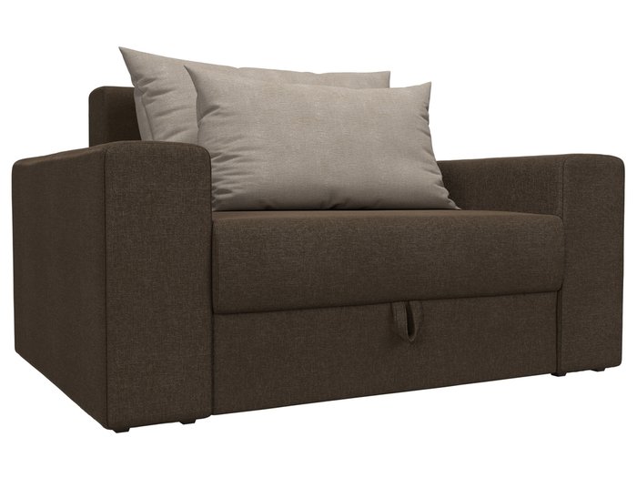 Кресло-кровать Мэдисон коричневого цвета