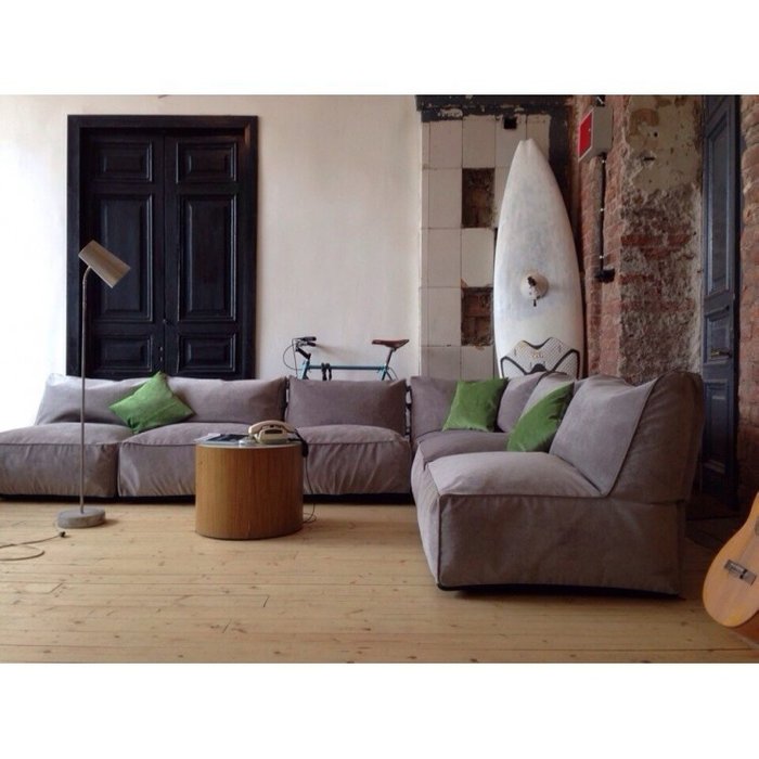 Бескаркасный модульный диван Ivonne из шести модулей - купить Бескаркасная мебель по цене 98890.0