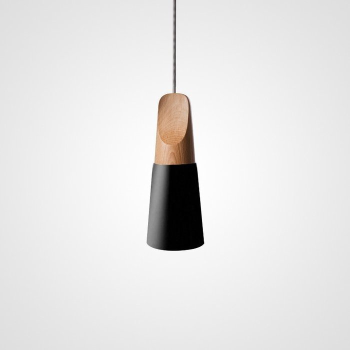 Подвесной светильник XD-A черно-коричневого цвета