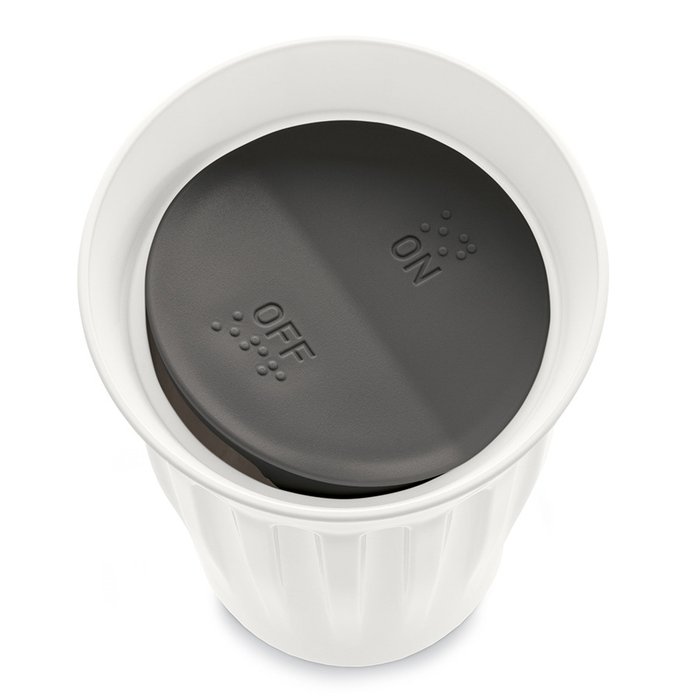Термокружка Click серого цвета - купить Чашки по цене 1100.0