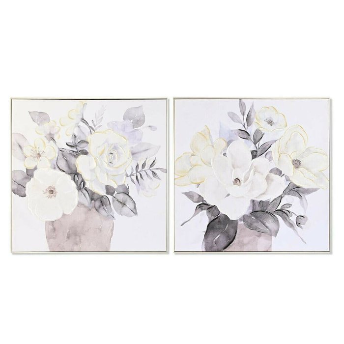 Картина традиционный Ваза для цветов 80 x 3,5 x 80 cm (2 штук)