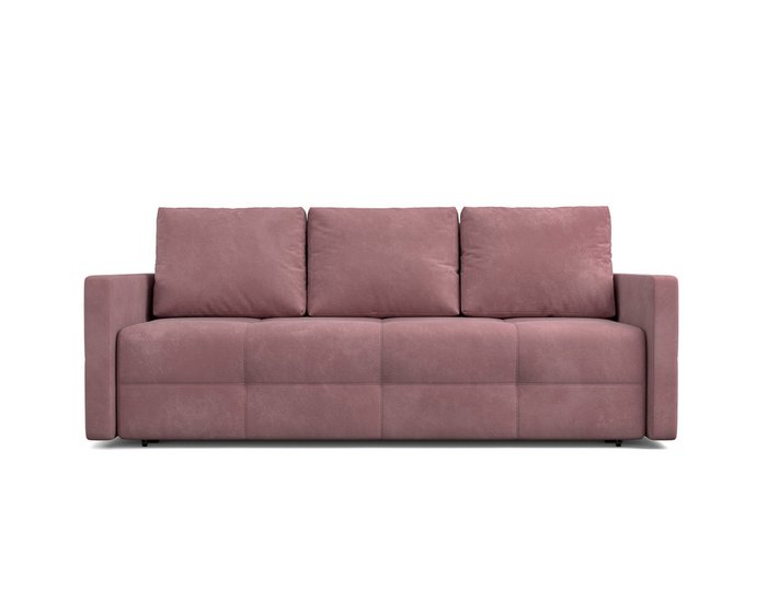 Прямой диван-кровать Марсель 2 пудрового цвета - купить Прямые диваны по цене 37690.0