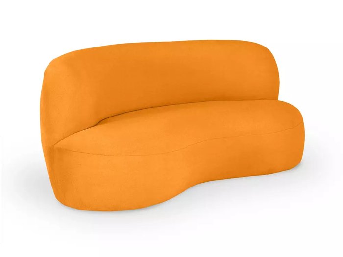 Диван Patti М оранжевого цвета - купить Прямые диваны по цене 102330.0