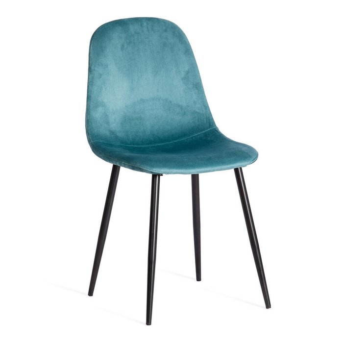 Набор из четырех стульев Breeze темно-бирюзового цвета - купить Обеденные стулья по цене 11880.0