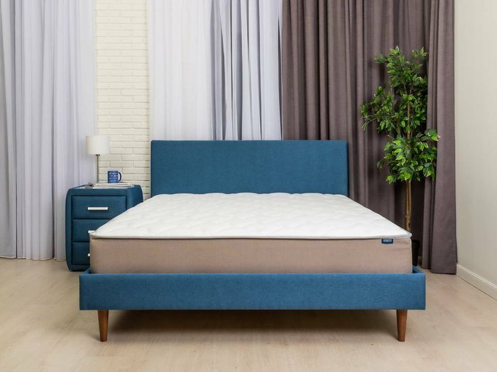 Матрас Lux Duo M/S 80х190 бело-серого цвета - лучшие Пружинные матрасы в INMYROOM Матрас Lux Duo M/S 80х190 бело-серого цвета - лучшие Пружинные матрасы в INMYROOM