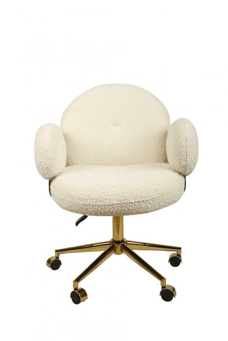 Кресло офисное Клауд молочного цвета - купить Офисные кресла по цене 37565.0