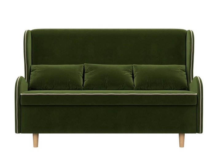 Диван Сэймон зеленого цвета - купить Прямые диваны по цене 32990.0