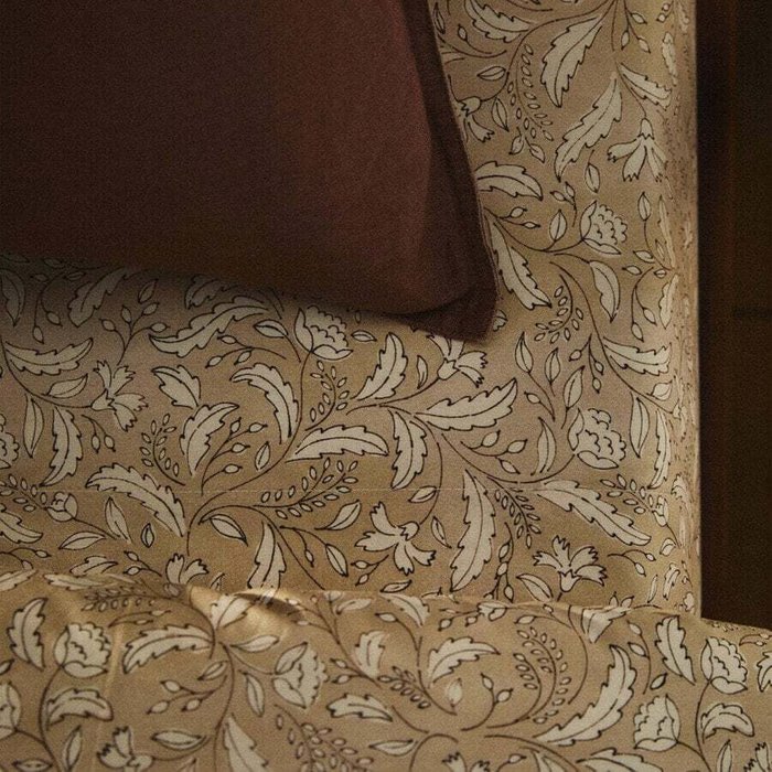 Простыня с принтом Leaf print