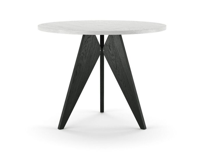 Обеденный стол Rover D80 светло-серого цвета 