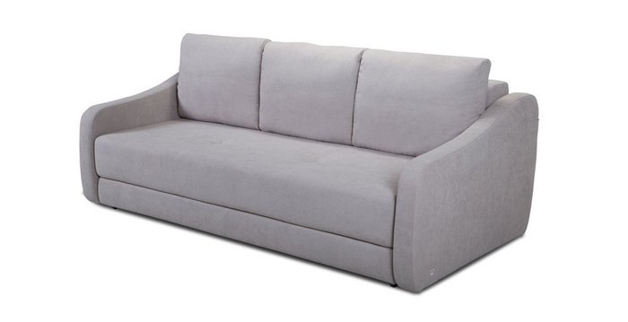 Прямой диван-кровать Иден серого цвета - купить Прямые диваны по цене 76548.0