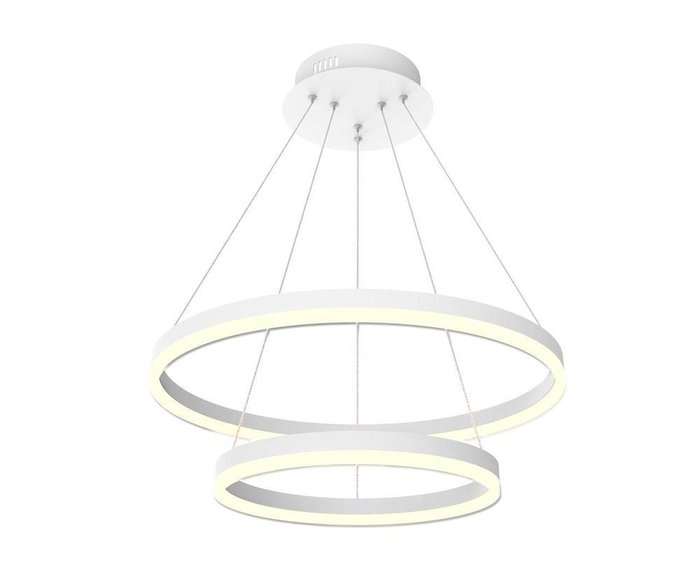 Подвесной светодиодный светильник Тор-Эко белого цвета 