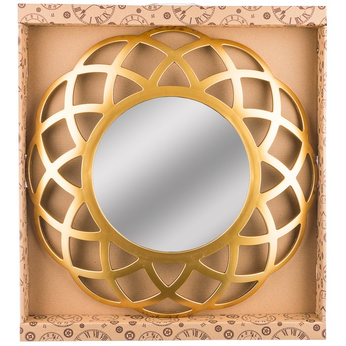 Зеркало настенное Italian style золотого цвета - купить Настенные зеркала по цене 1897.0