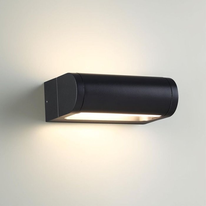 Уличный настенный светильник Odeon Light Nature Twinset 7117/12WL - лучшие Настенные уличные светильники в INMYROOM