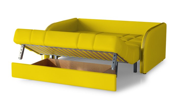 Диван-кровать Пуйл желтого цвета - лучшие Прямые диваны в INMYROOM