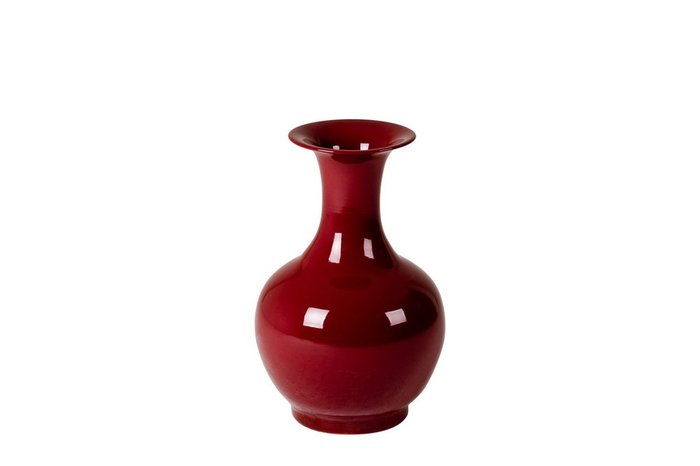 Ваза  керамическая красного цвета - купить Вазы  по цене 24752.0