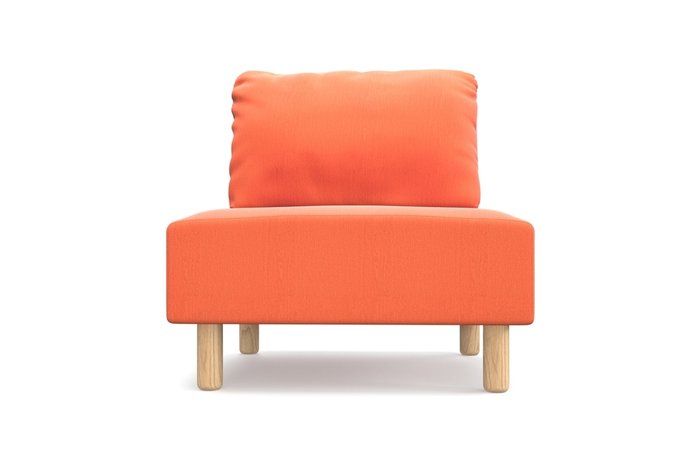 Кресло Свельд оранжевого цвета - купить Интерьерные кресла по цене 16990.0