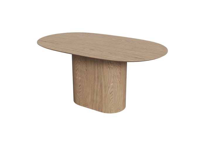 Овальный обеденный стол Type 160 цвета беленый дуб - купить Обеденные столы по цене 67900.0