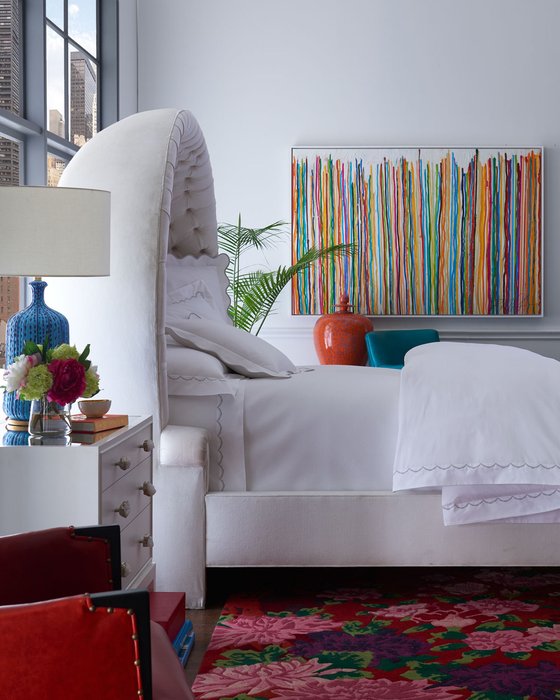 Кровать Antoinette  Белая 160х200 - лучшие Кровати для спальни в INMYROOM