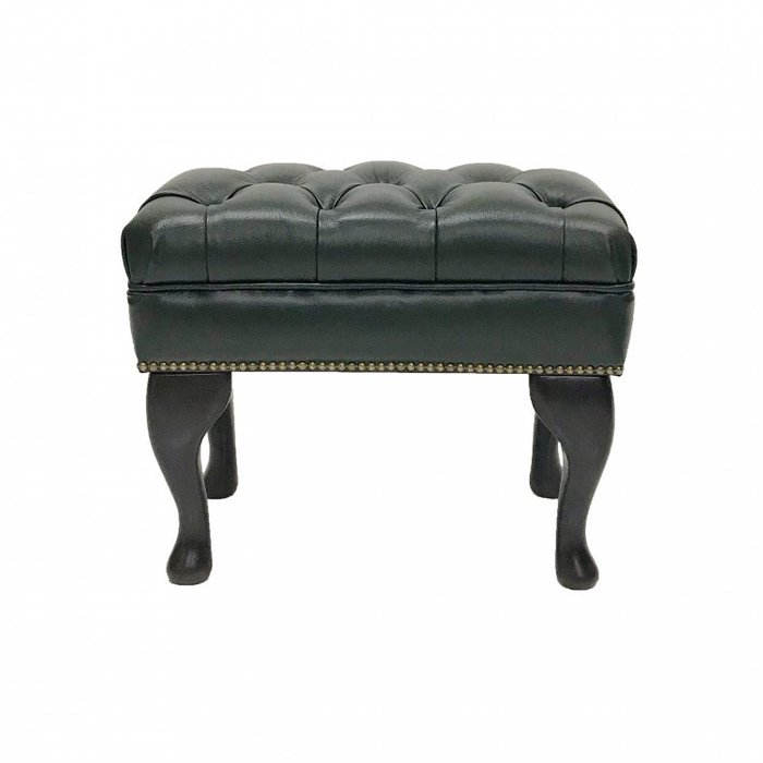 Дизайнерская банкетка Chesterfield черного цвета - купить Банкетки по цене 19000.0 Дизайнерская банкетка Chesterfield черного цвета - купить Банкетки по цене 19000.0