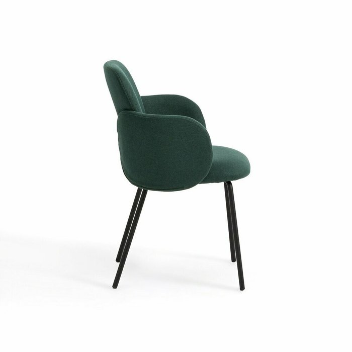 Кресло для столовой Carina темно-зеленого цвета - лучшие Обеденные стулья в INMYROOM