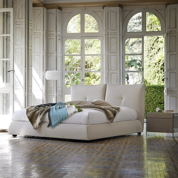 Кровать Personalidad белого цвета 180x200 - купить Кровати для спальни по цене 244990.0