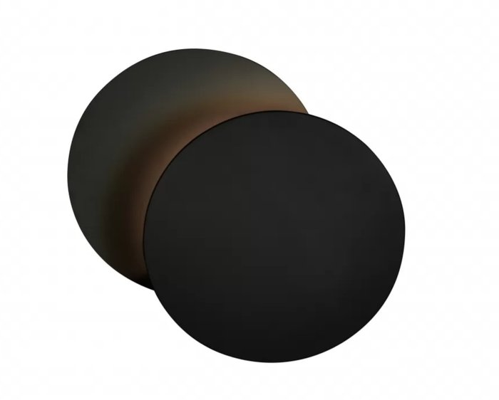 Настенный светильник Shell черного цвета - лучшие Бра и настенные светильники в INMYROOM