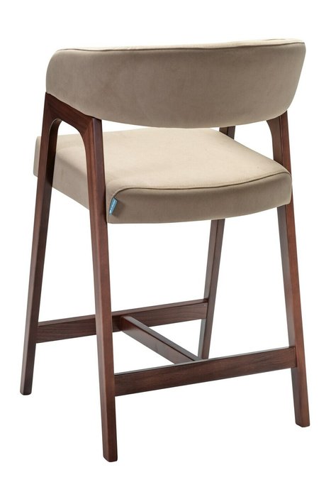 Полубарный стул Baxter бежевого цвета - лучшие Барные стулья в INMYROOM