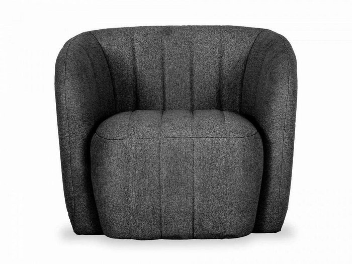 Кресло Lecco темно-серого цвета - купить Интерьерные кресла по цене 37530.0