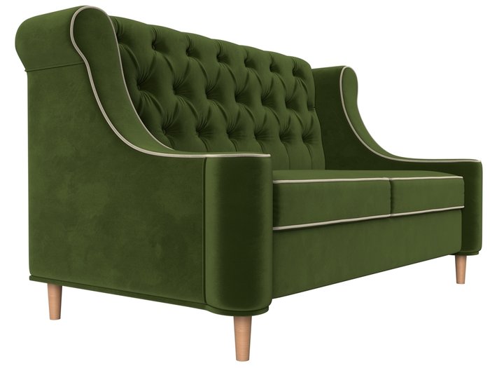 Диван Бронкс зеленого цвета - лучшие Прямые диваны в INMYROOM