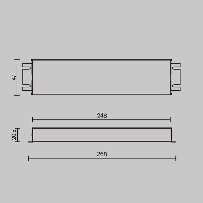 Источник напряжения Lighting control 734003 Источники напряжения Triac Блоки питания - лучшие Блоки питания треки в INMYROOM