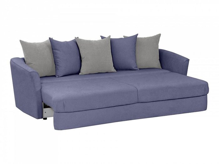 Диван-кровать California сине-фиолетового цвета - лучшие Прямые диваны в INMYROOM