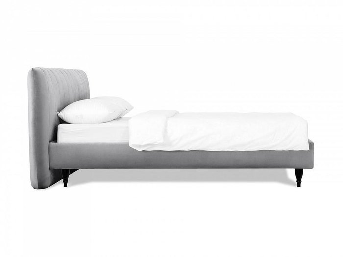 Кровать Queen Anastasia L 160х200 серого цвета - лучшие Кровати для спальни в INMYROOM