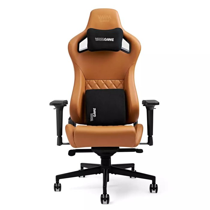Игровое компьютерное кресло Maroon New Era оранжево-коричневого цвета 