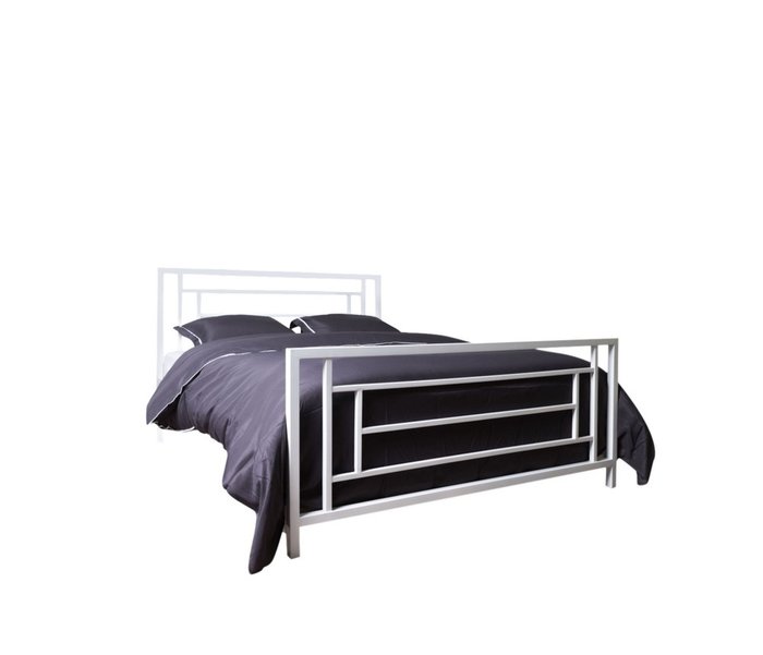 Кровать Орландо 120х200 белого цвета - купить Кровати для спальни по цене 25990.0