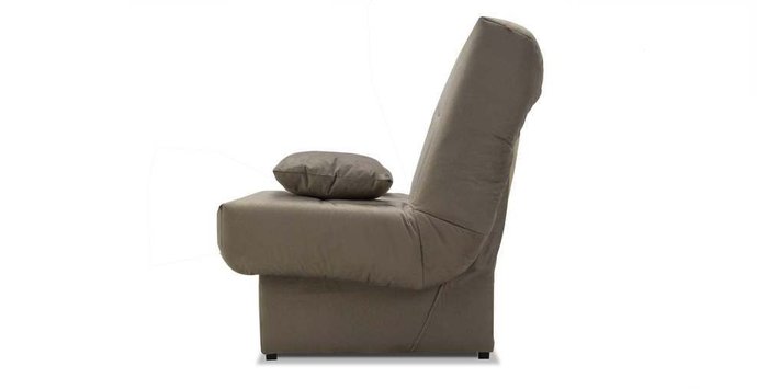 Прямой диван-кровать Вернисаж коричневого цвета - лучшие Прямые диваны в INMYROOM