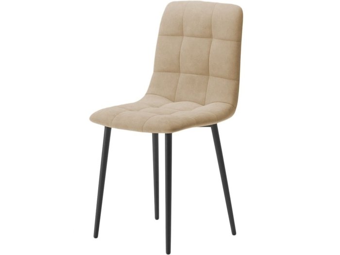 Комплект из двух стульев Чили бежевого цвета - купить Обеденные стулья по цене 7470.0